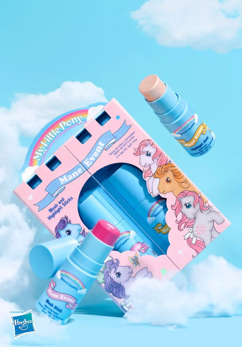 "Mane Event Blush and Highlight Stick" - My Little Pony x Beauty Creations