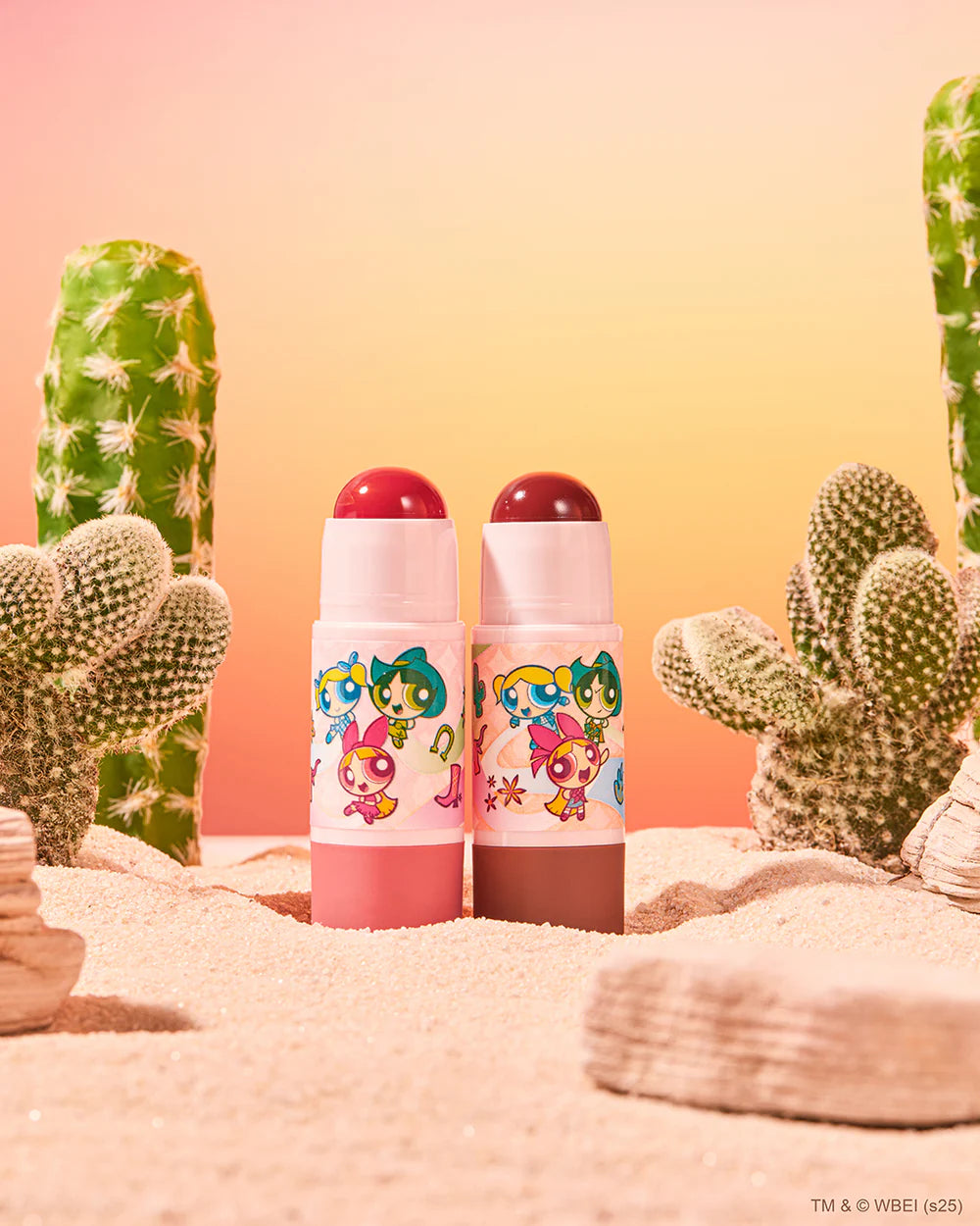 The Powerpuff Girls X Beauty Creations - Bálsamo Labial Con Color - Bronco Babe - Las Chicas Superpoderosas