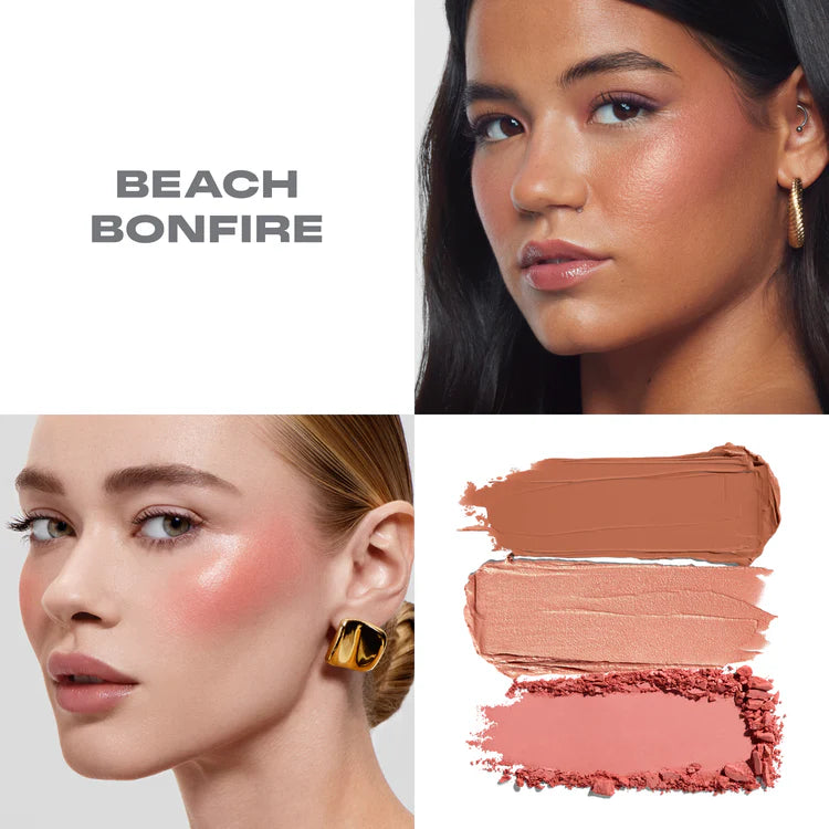 Beach Bonfire - Cheek Thrills Multi-Finish Face Trio