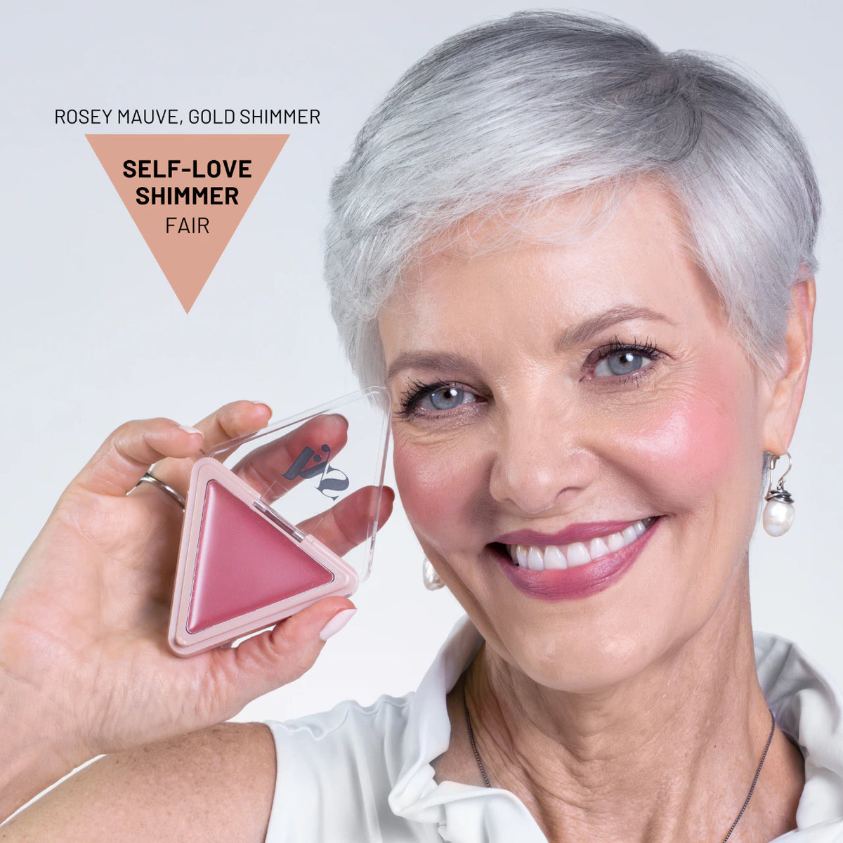 Mini Higher Standard Deluxe Cream Blush Trio