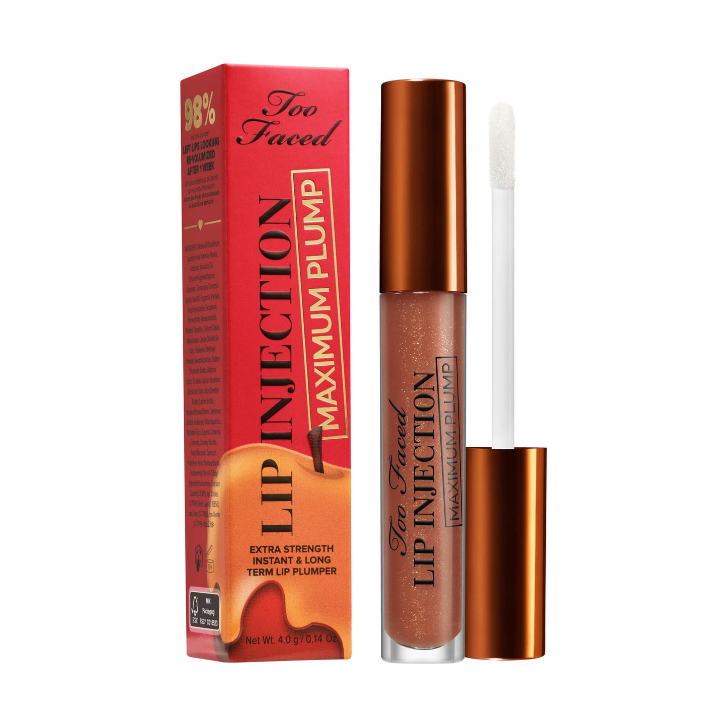 Lip Injection Maximum Plump Lip Gloss - Caramel Apple