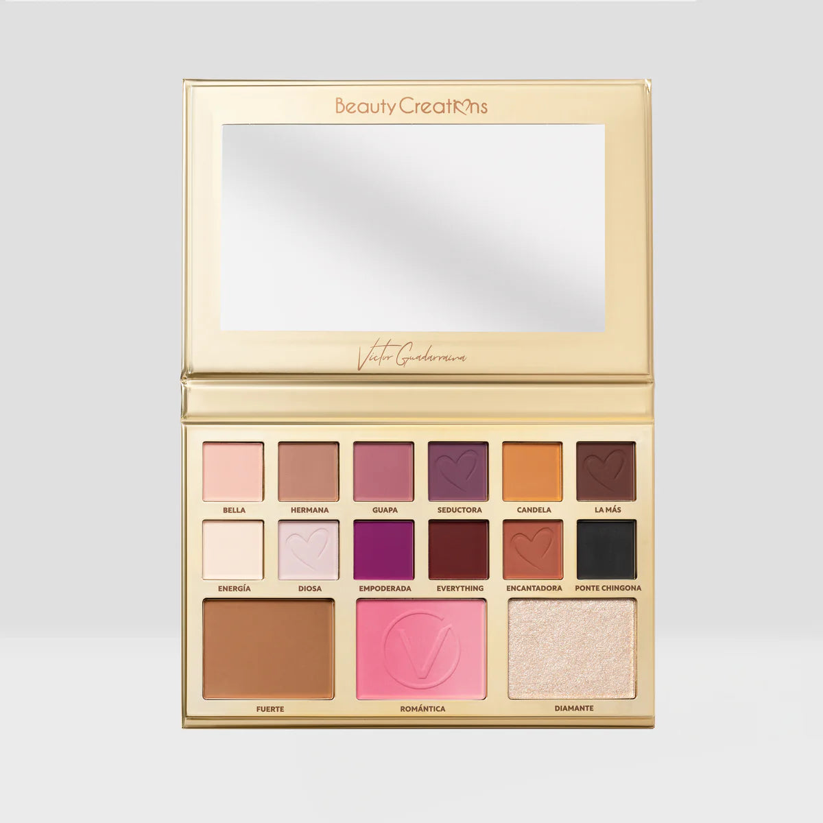Victor Guadarrama X Beauty Creations - Paleta De Rostro Y Sombras - Yo Soy