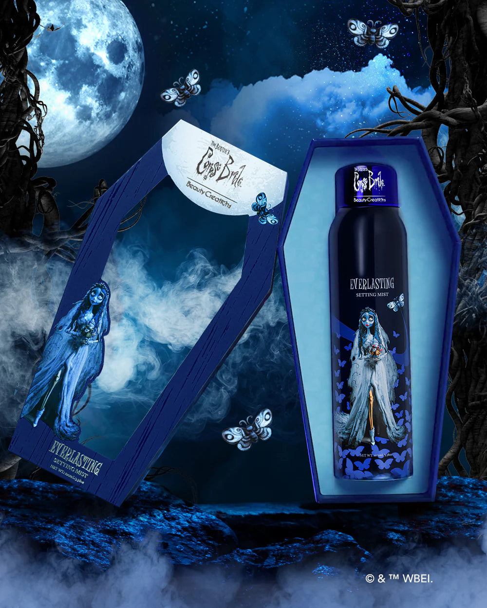 Everlasting - Spray Fijador - Tim Burton's Corpse Bride x Beauty Creations
