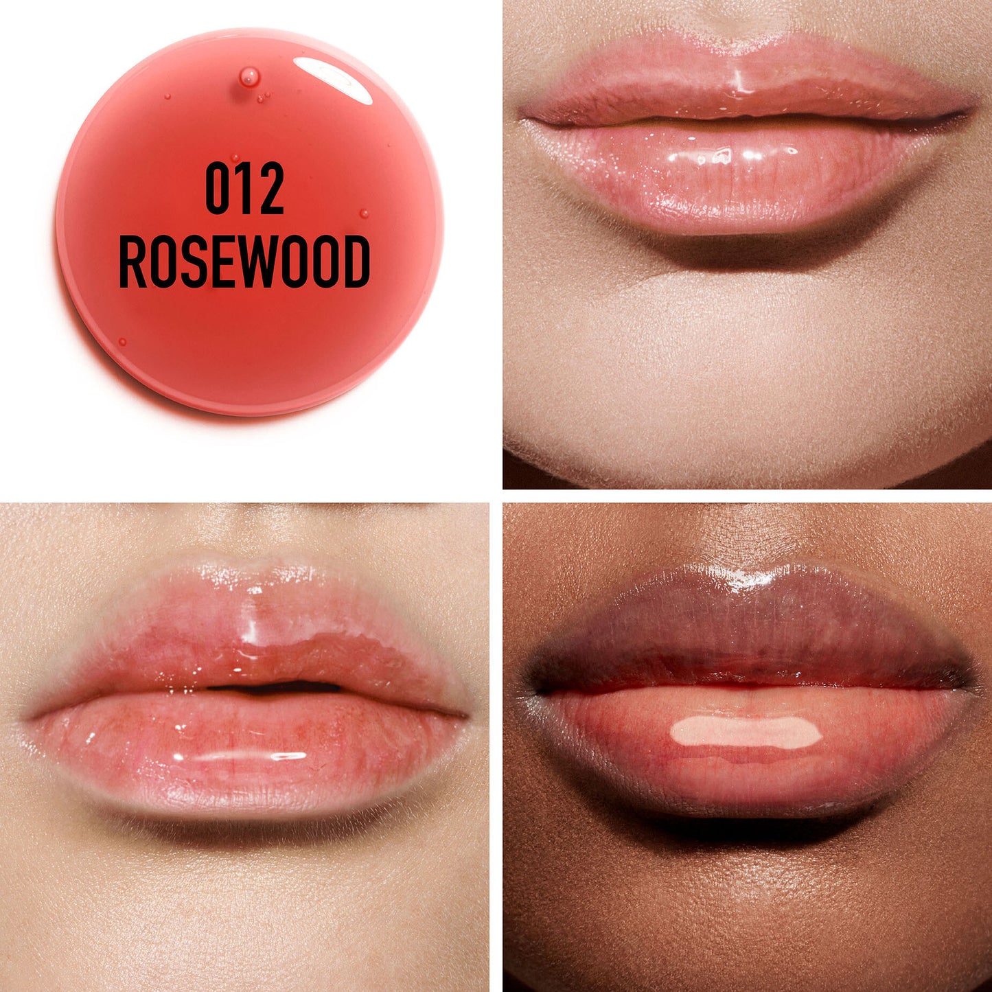 012 Rosewood - Dior Addict Lip Glow Oil Dior Backstage Cherry Oil Infused