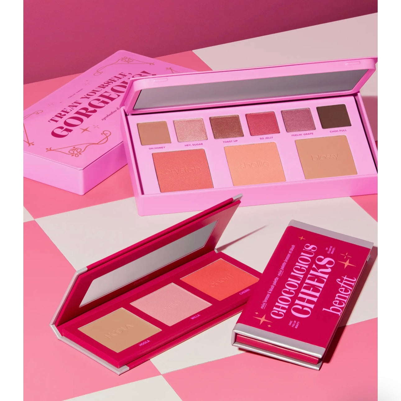 Chocolicious Cheeks Mini Bronzer & Blush Holiday Palette