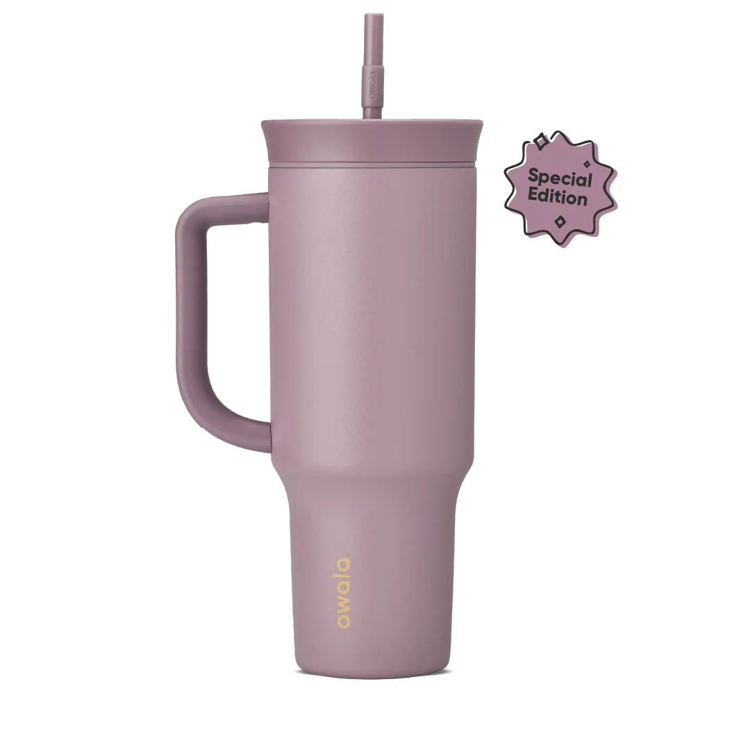Owala 40 Oz (1.19 L) Tumbler - Spring Revival (Púrpura)