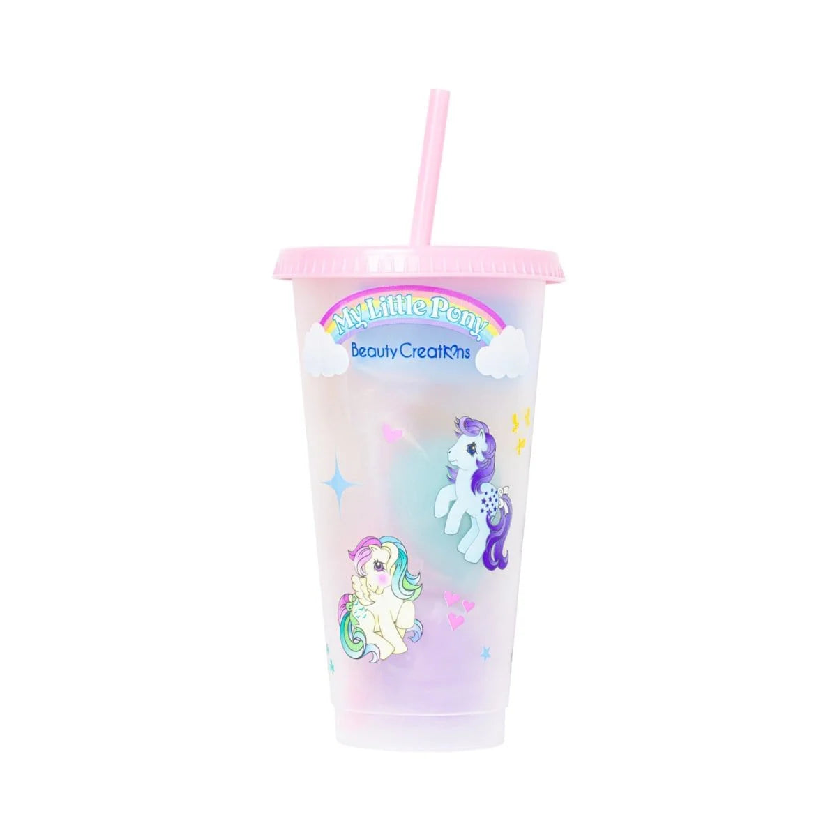 "I Want a Pony" Vaso reusable con esponjas - My Little Pony x Beauty Creations