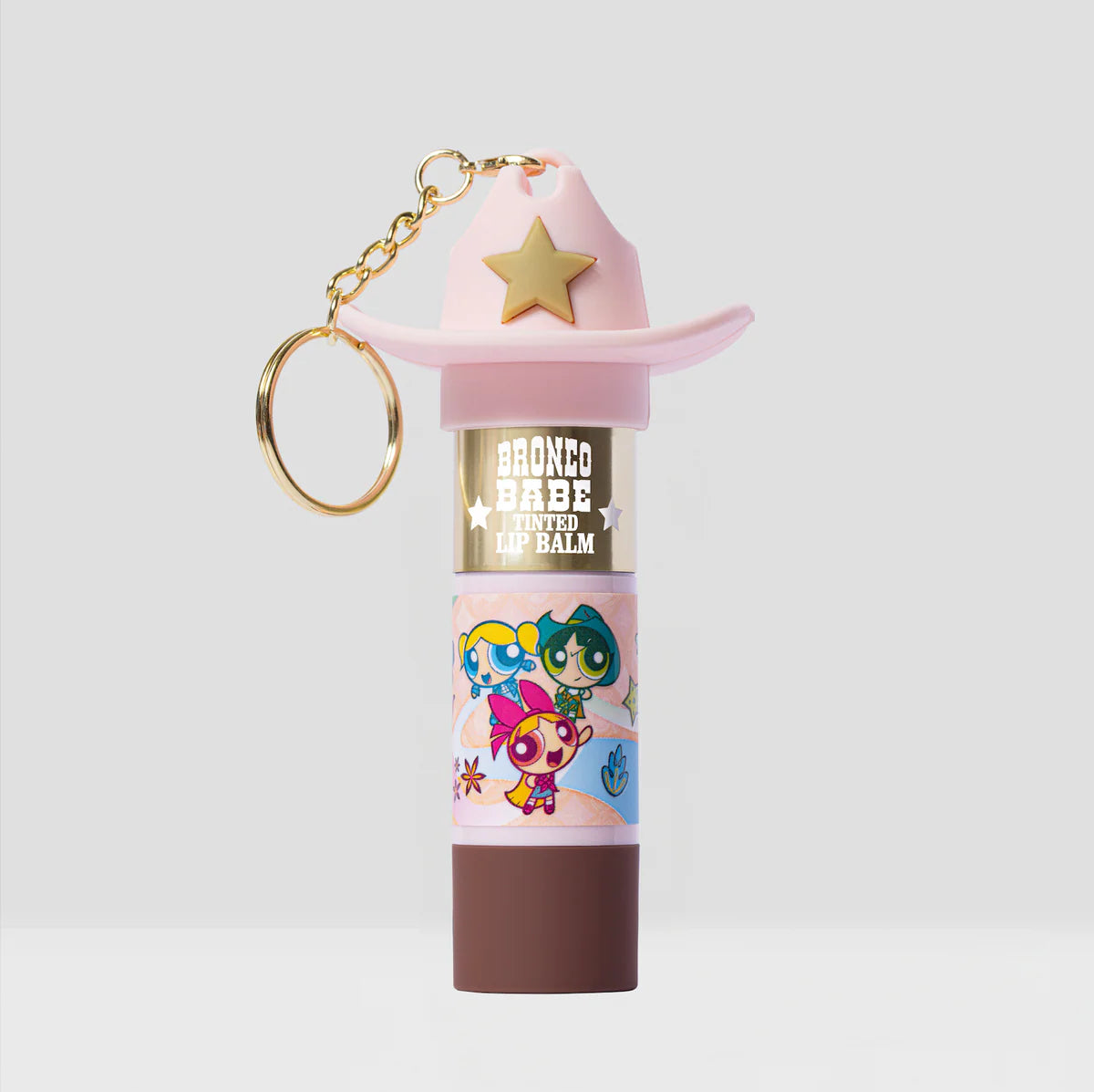 The Powerpuff Girls X Beauty Creations - Bálsamo Labial Con Color - Bronco Babe - Las Chicas Superpoderosas