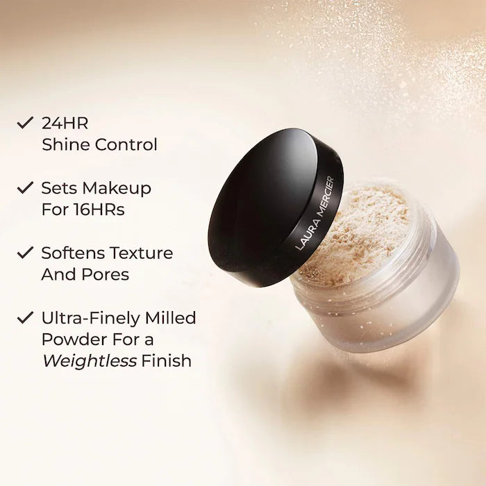 Mini Translucent Loose Setting Powder - Transluscent Honey