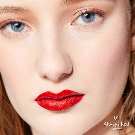 01 Always Red - Cream Lip Stain Liquid Lipstick