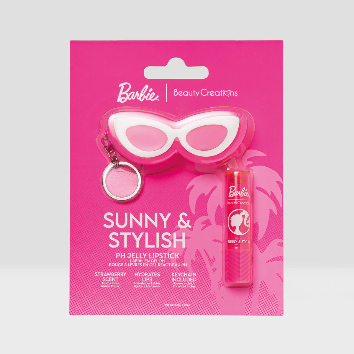 Barbie X Beauty Creations - Bálsamo Llavero Lipgloss pH - Sunny & Stylish