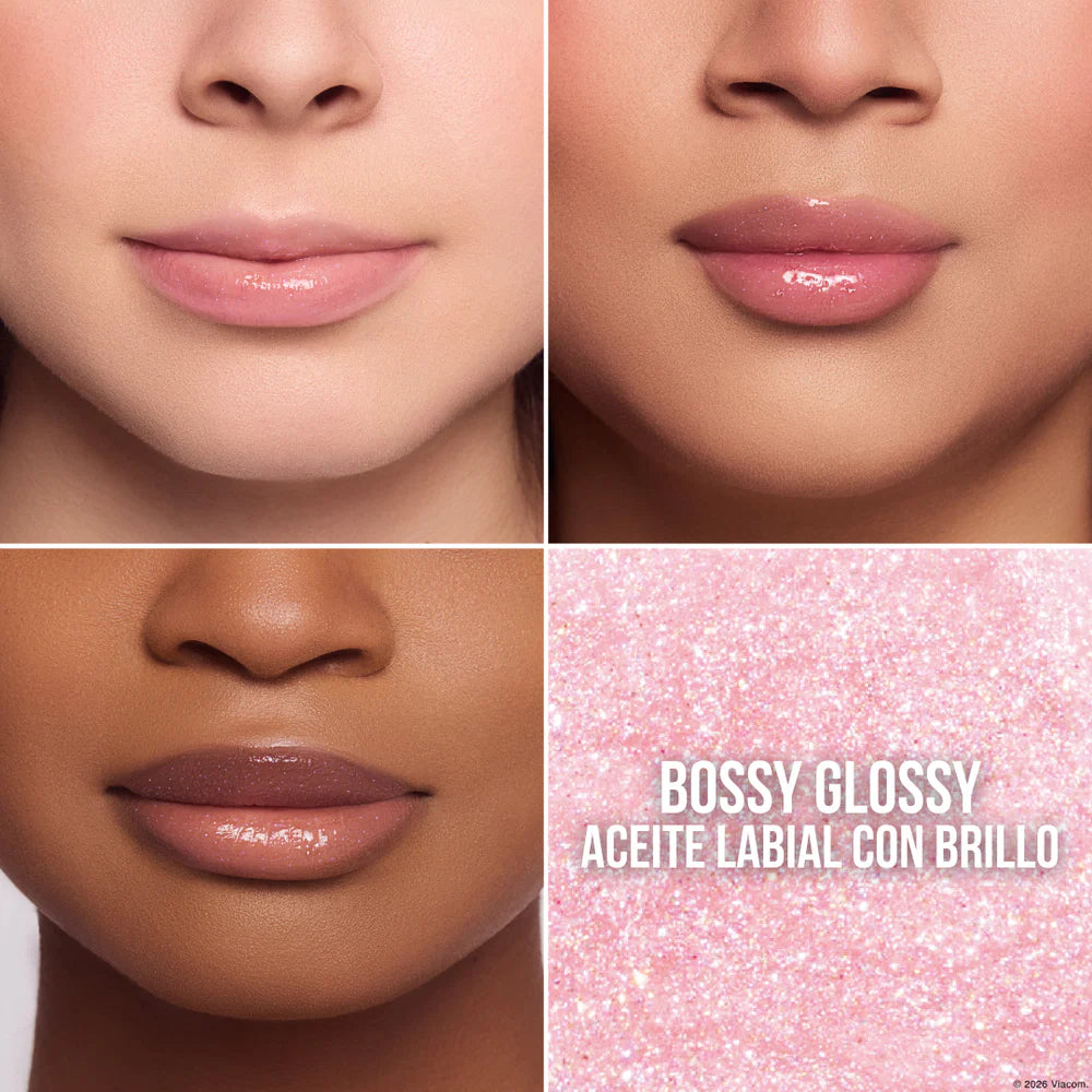 Rugrats X Beauty Creations - Aceite De Labios Con Brillos - Bossy Glossy