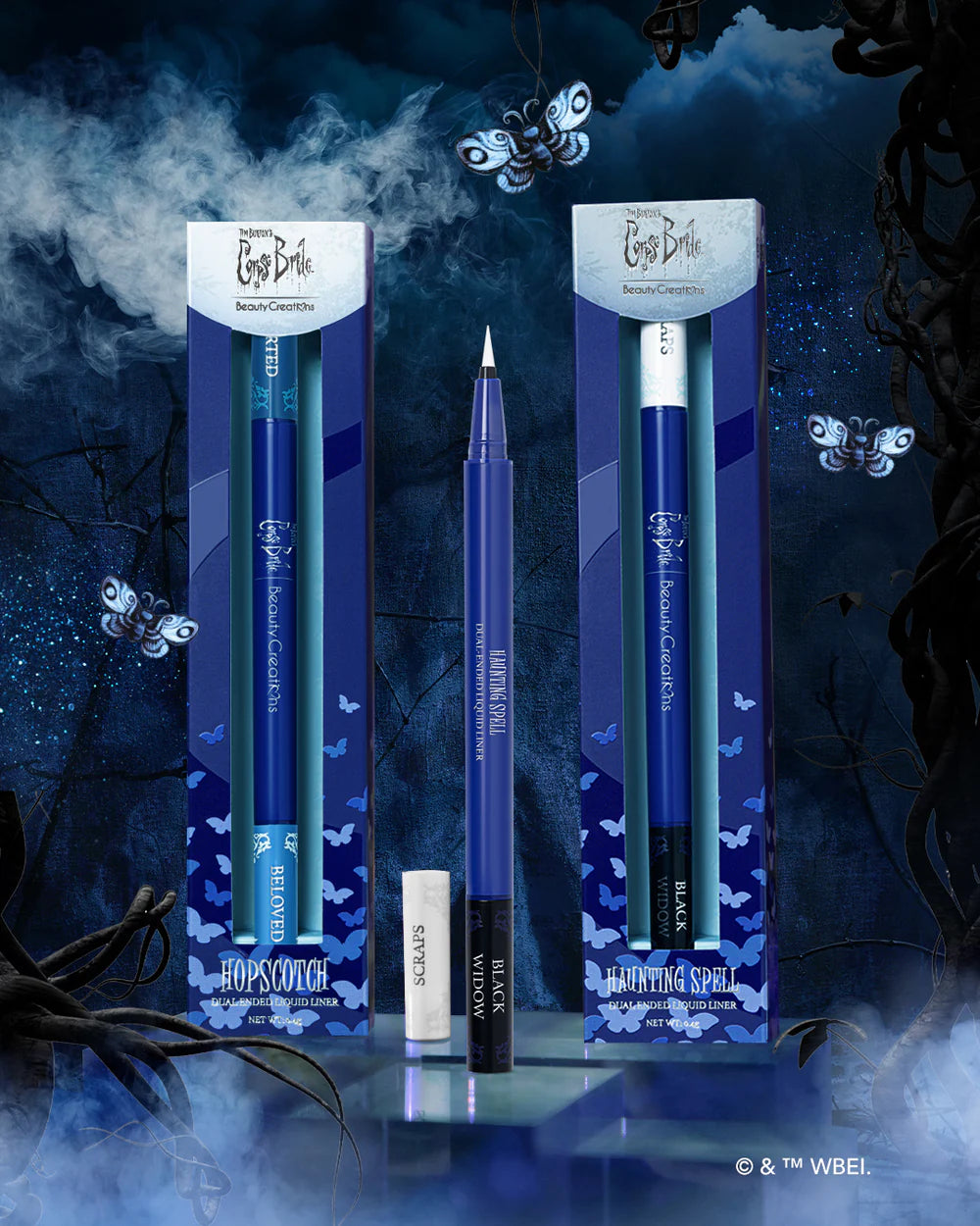 Hopscotch - Delineador Doble - Tim Burton's Corpse Bride x Beauty Creations