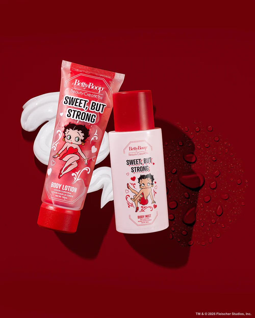 Betty Boop "Sweet But Strong" Body Mist and Lotion Set