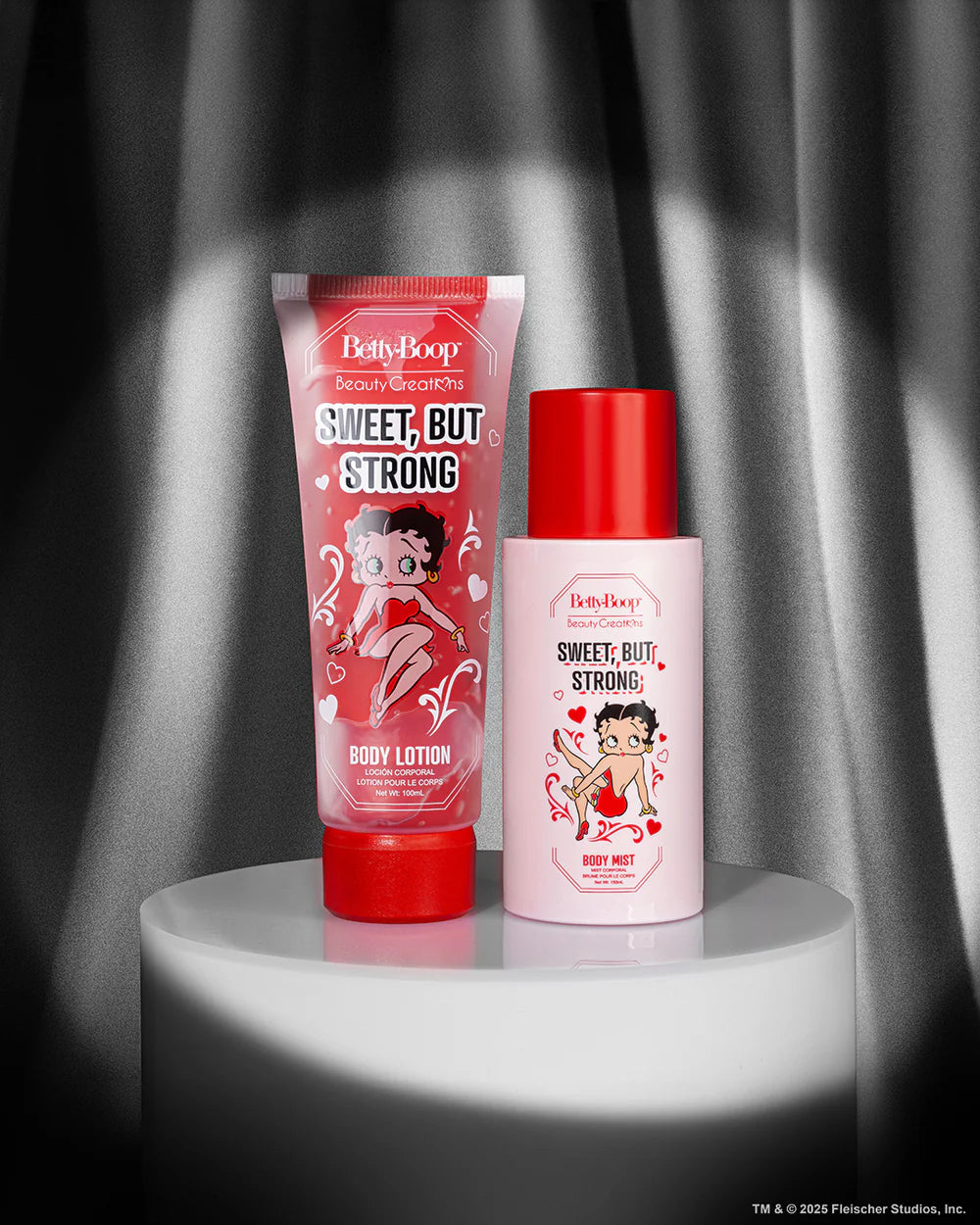 Betty Boop "Sweet But Strong" Body Mist and Lotion Set