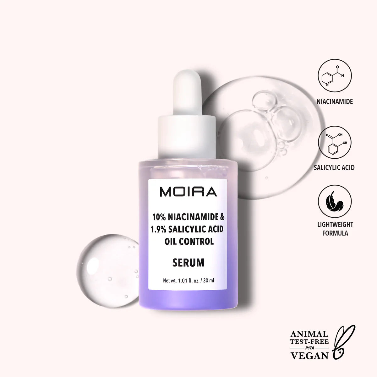 Serum 10% Niacinamide & 1.9% Salicylic Acid - Suero Oil Control