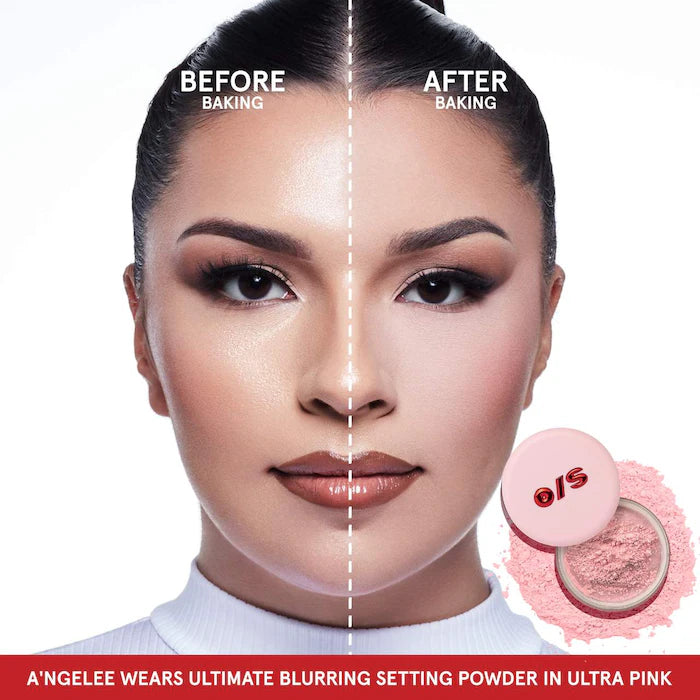 Mini Ultimate Blurring Setting Powder - Ultra Pink