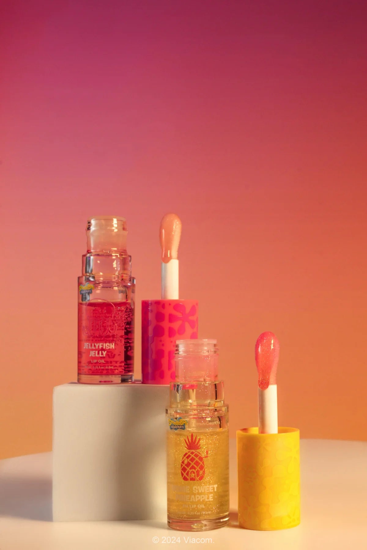 Sponge Bob "Jellyfish Jelly" Lip Oil - Bob Esponja x Beauty Creations