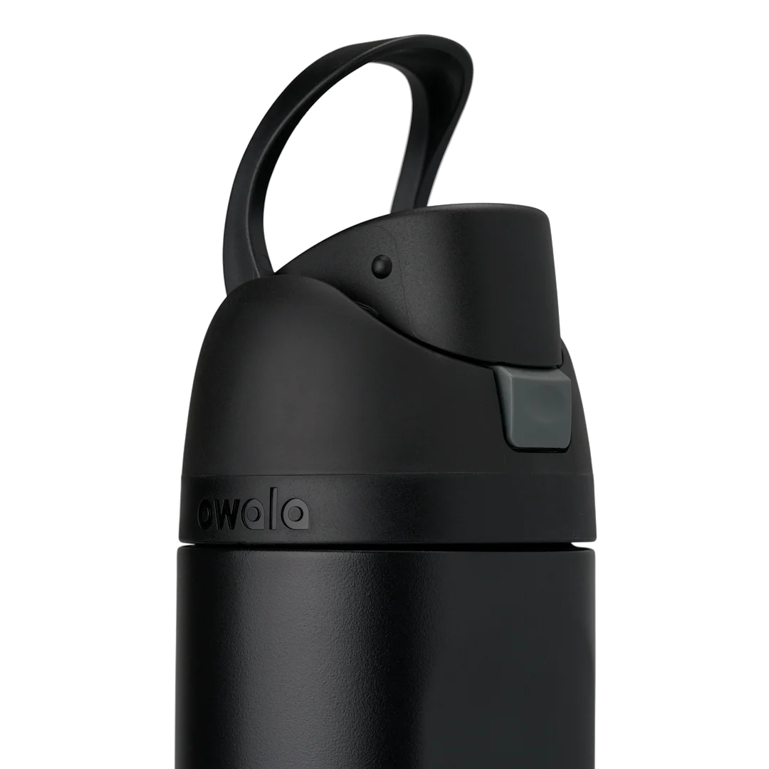 Owala 24oz (700 Ml) FreeSip Stainless Steel Water Bottle - Very Very Dark (Negro)