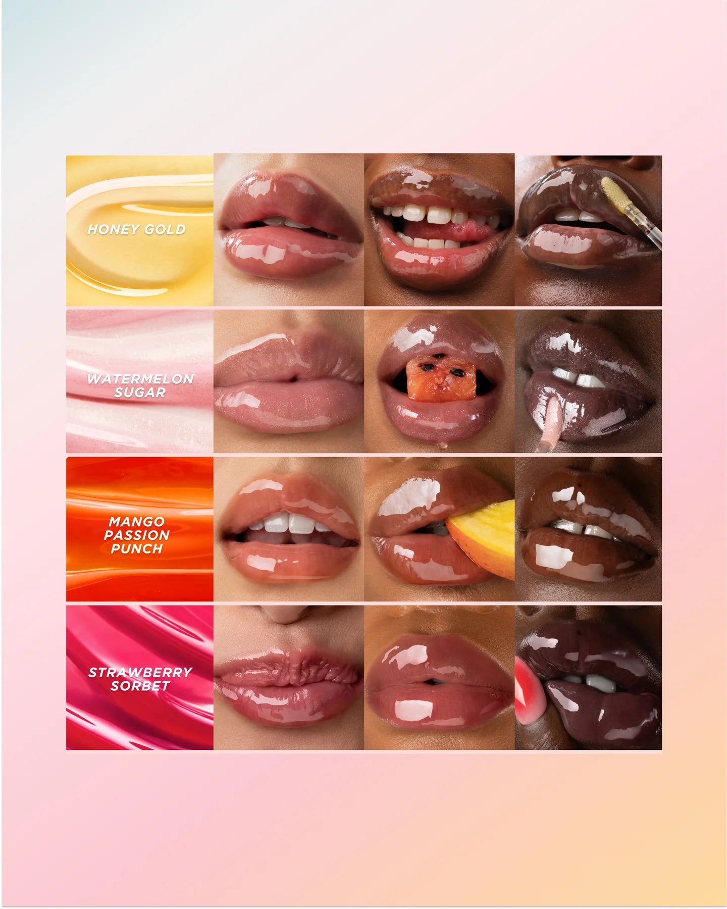 Honey Infused Hydrating Lip Oil - Honey Gold