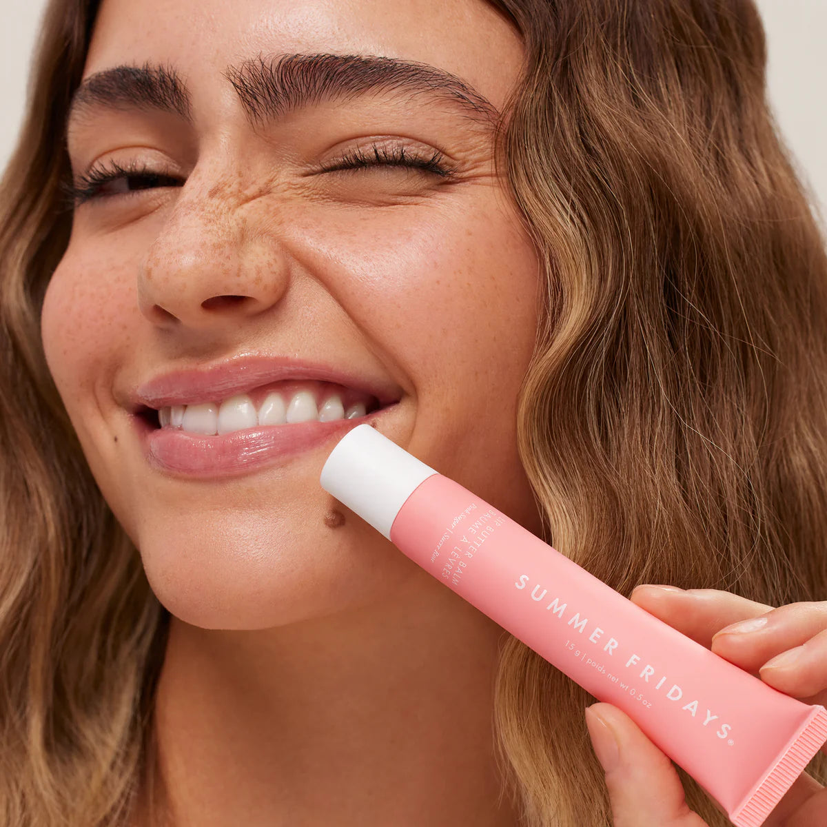 Lip Butter Balm for Hydration & Shine - Pink Sugar