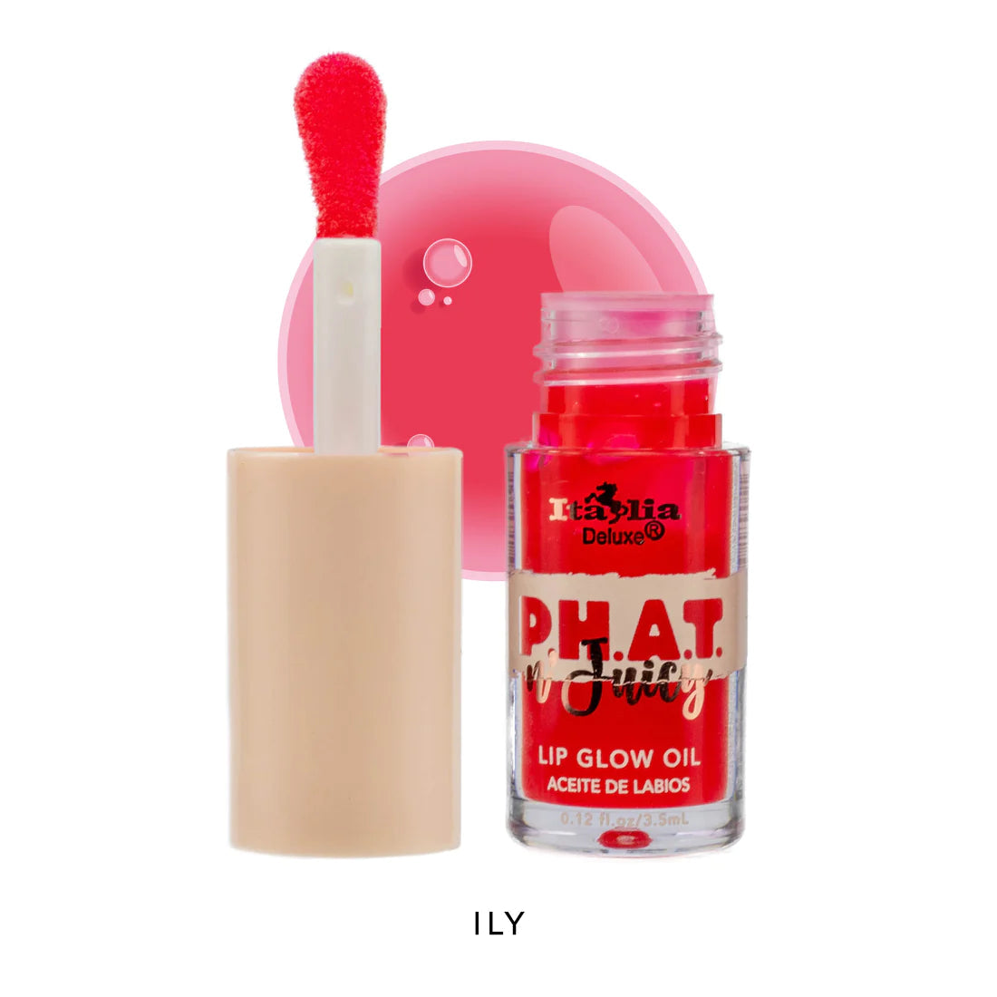 P.H.A.T N Juicy Lip Glow Oil Italia Deluxe - ILY