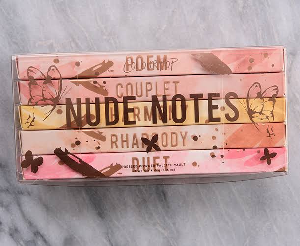 Nude notes - Kit 5 Paletas