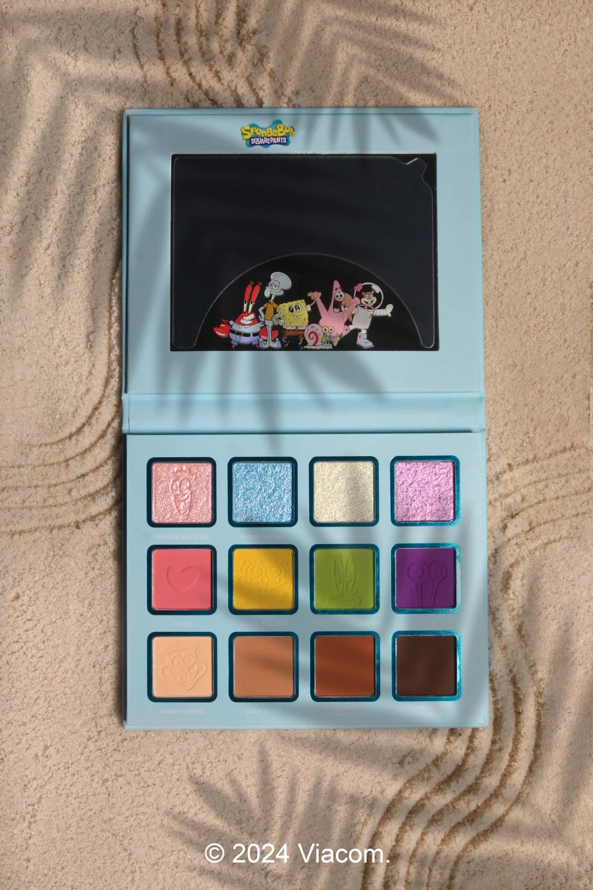 Sponge Bob "Bikini Bottom" Paleta de sombras - Bob Esponja x Beauty Creations