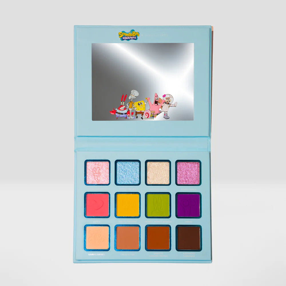Sponge Bob "Bikini Bottom" Paleta de sombras - Bob Esponja x Beauty Creations