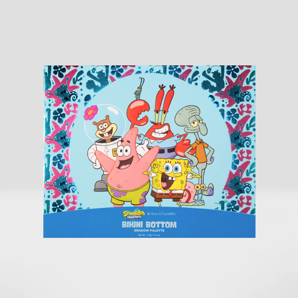Sponge Bob "Bikini Bottom" Paleta de sombras - Bob Esponja x Beauty Creations