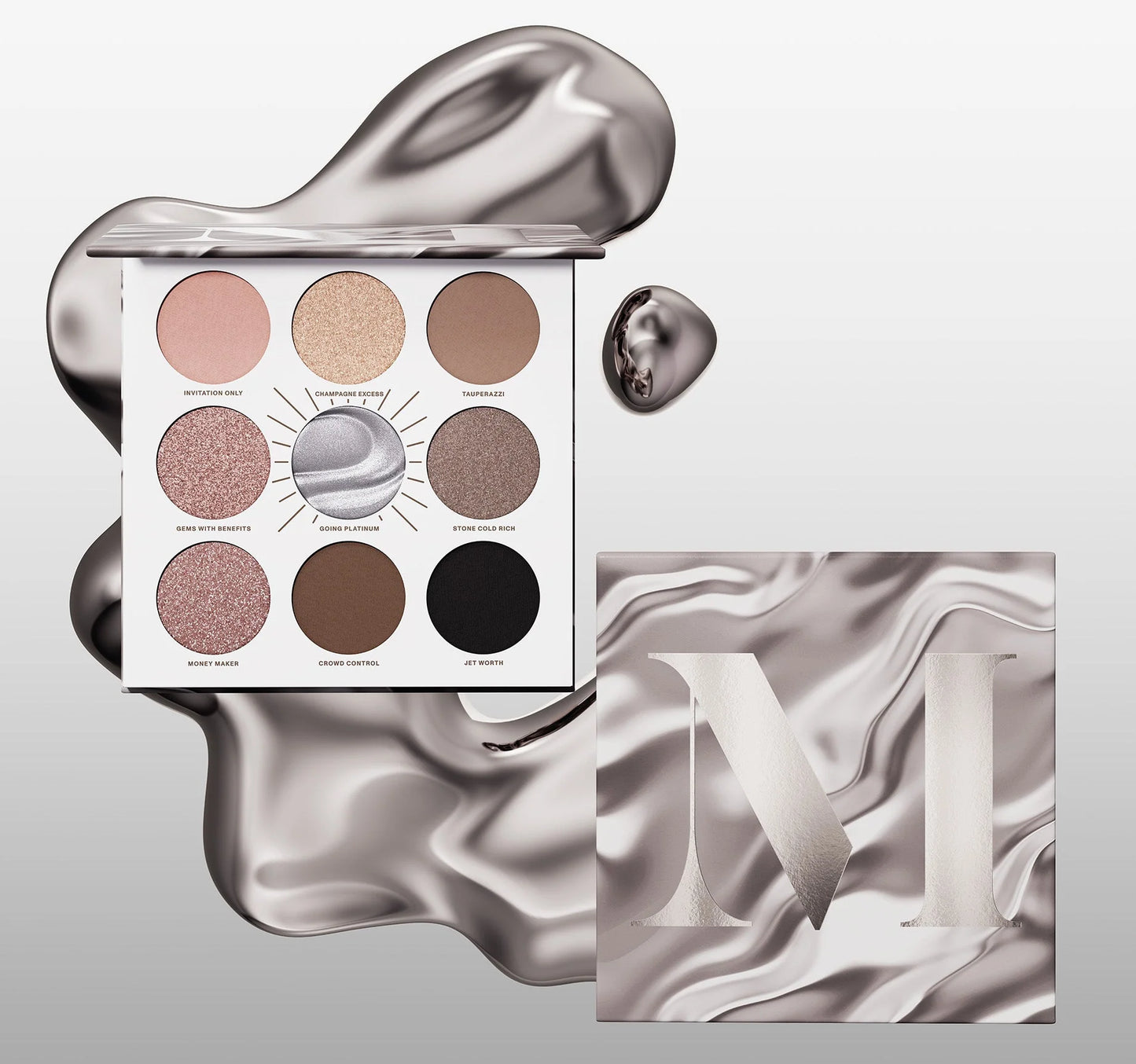 Rich & Foiled Going Platinum Eyeshadow Palette