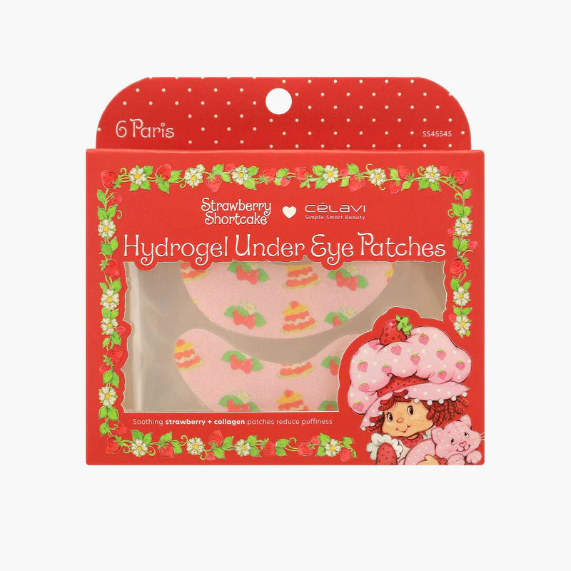 Pads para ojos de Hidrogel (6 pares) - Rosita Fresita Strawberry Shortcake