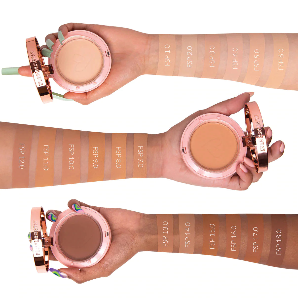 Maquillaje Compacto Flawless Stay 5.0