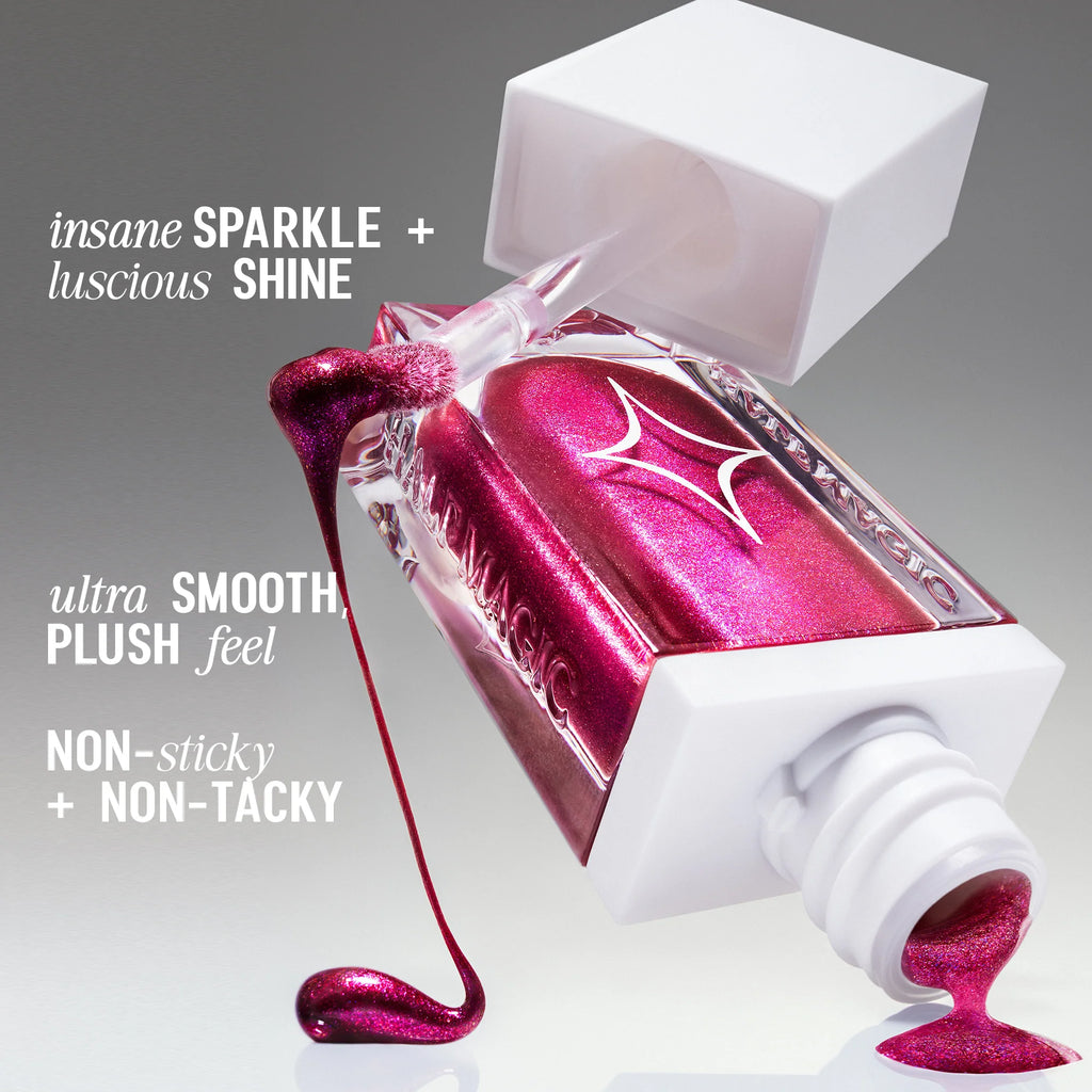 No Fux Fuchsia - Magic Drip Glitter Lip Gloss