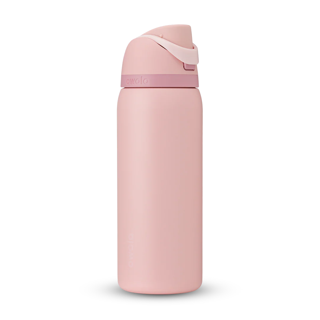 Owala 32 oz FreeSip Stainless Steel Water Bottle - Rose Quartz (Rosa)