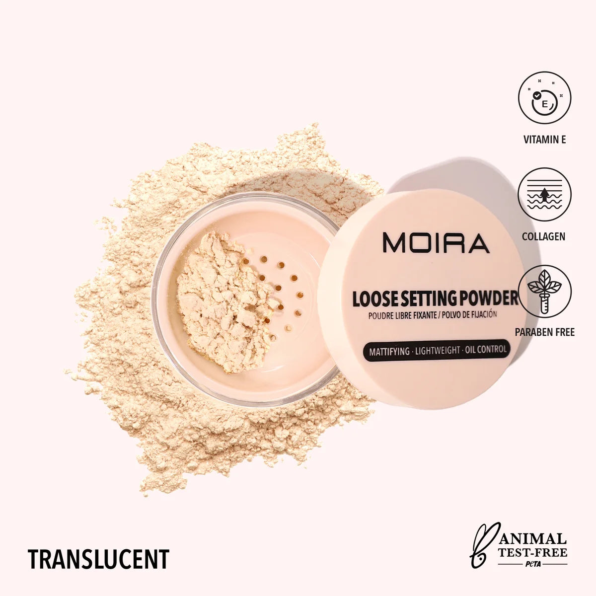 Loose Setting Powder - Polvo fijador - 001 Translucent