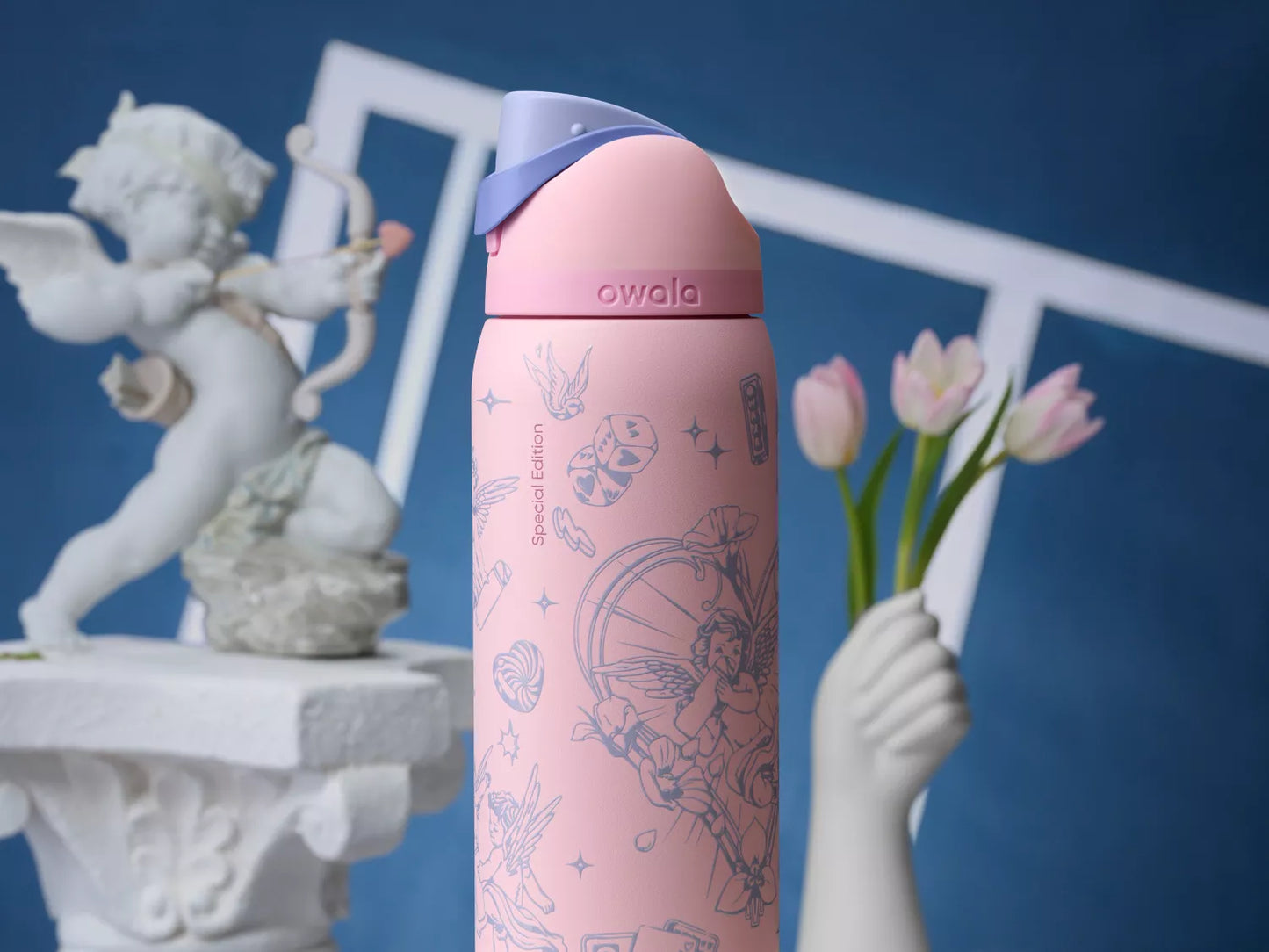 Shot To The Heart - Owala DS Exclusive FreeSip 32 oz Water Bottle