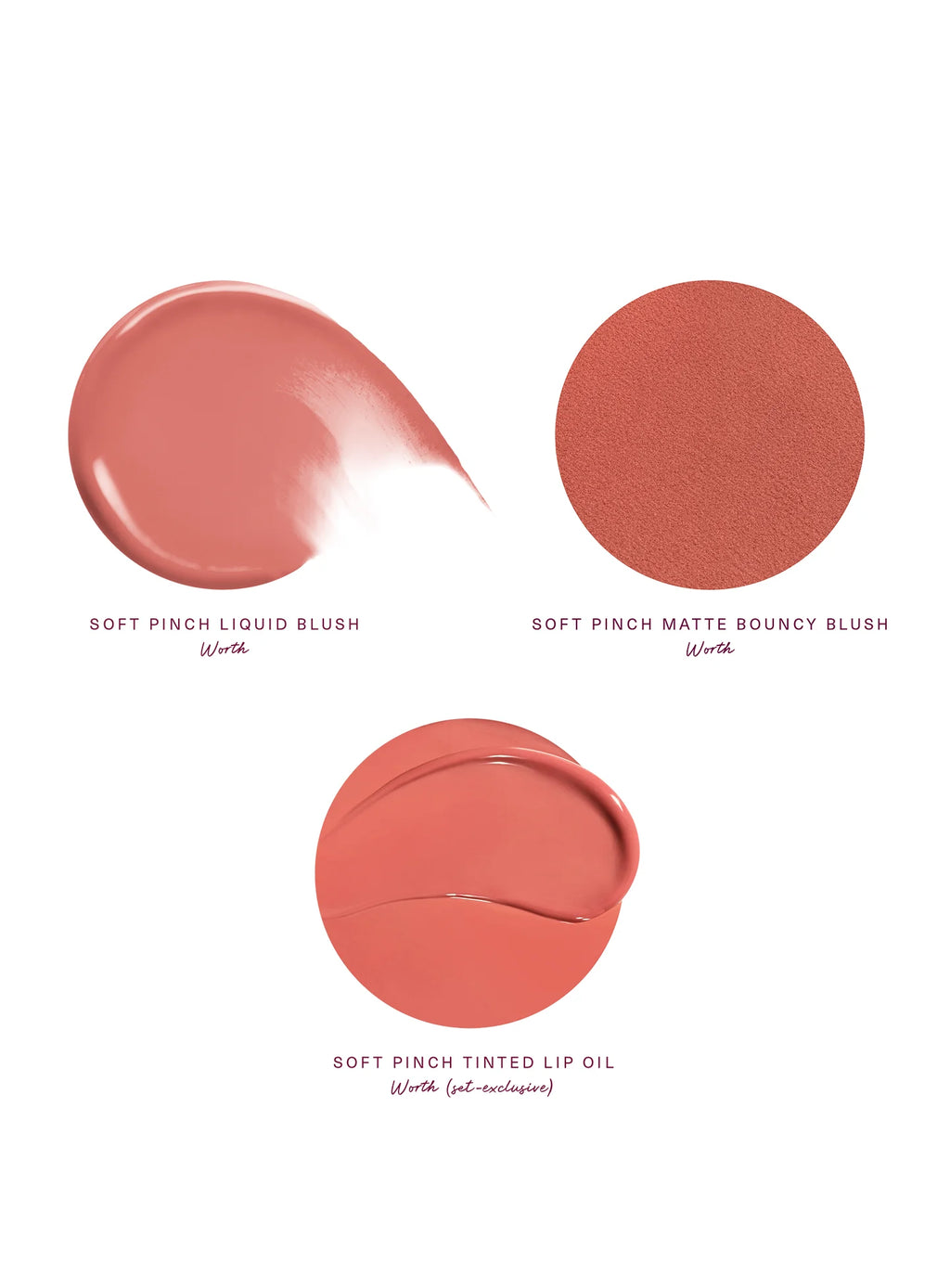 Soft Pinch Cheek & Lip Trio Makeup Gift Set