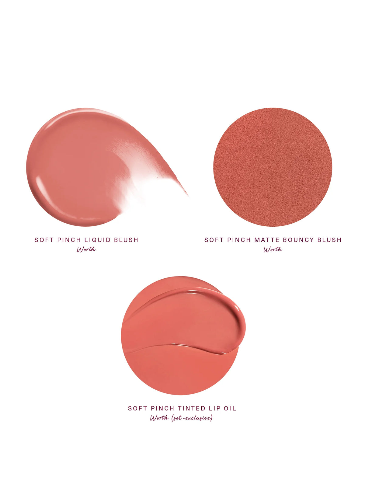 Soft Pinch Cheek & Lip Trio Makeup Gift Set