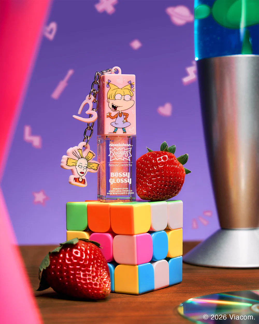 Rugrats X Beauty Creations - Aceite De Labios Con Brillos - Bossy Glossy