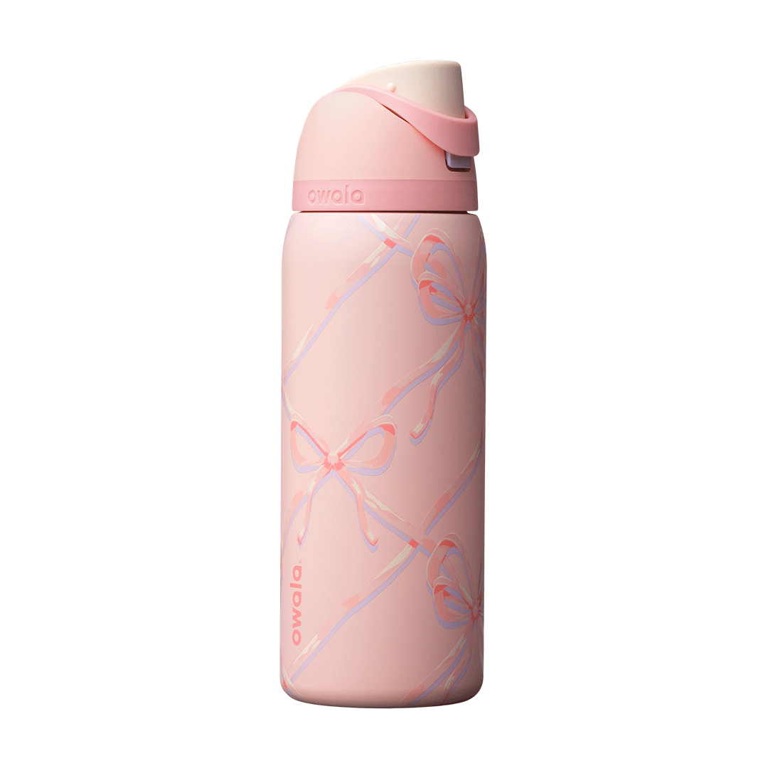 Owala 32 oz FreeSip Stainless Steel Water Bottle - Sugar Plum Fairy