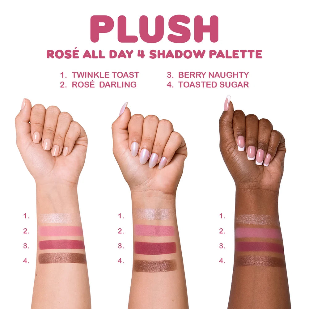 Plush - Sombras Para Ojos - Rose All Day