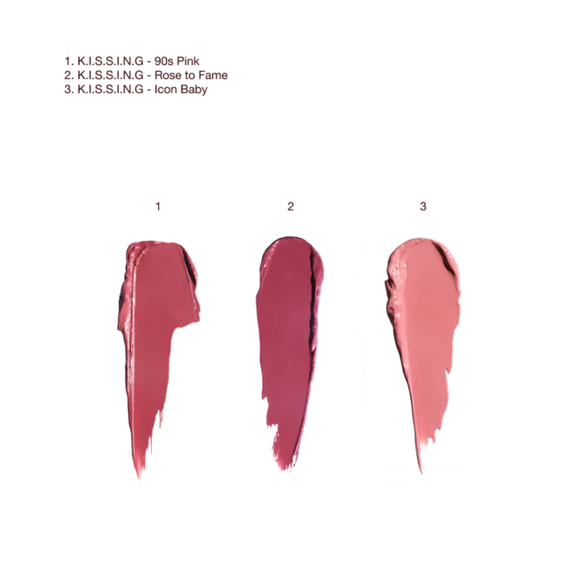 Mini Iconic Hollywood Lipstick Trio Gift Set