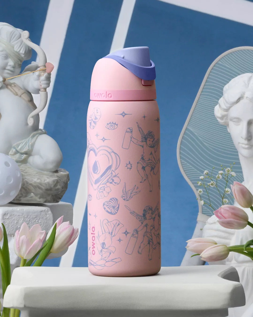 Shot To The Heart - Owala DS Exclusive FreeSip 32 oz Water Bottle