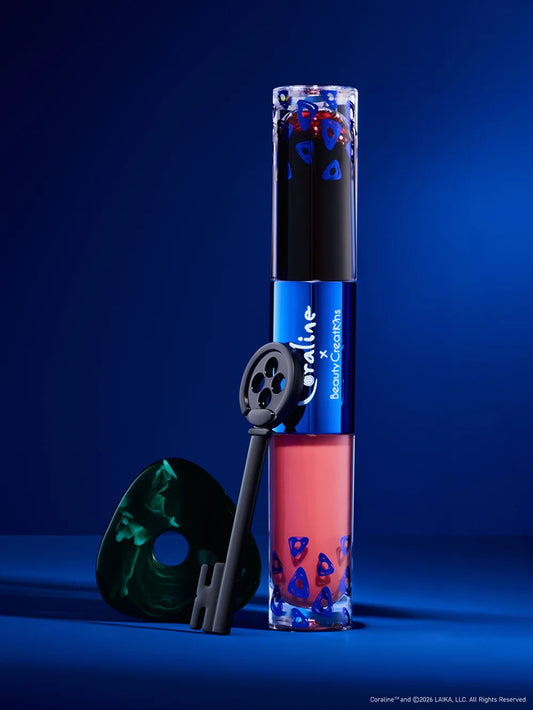 Coraline X Beauty Creations - Diva Duo Actresses - Kit Gloss & Tinta Peel Off - Stay Forever