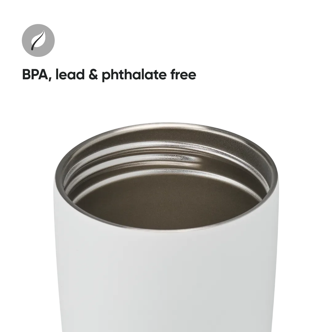 Owala Smoothsip Slider 20 oz - Shy Marshmallow (Blanco)