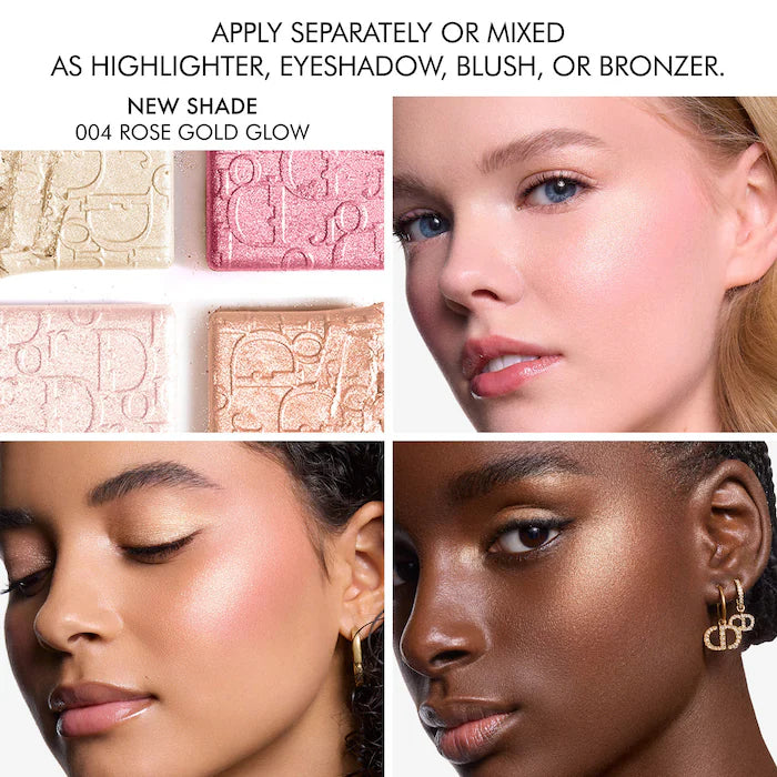 Dior Backstage Glow Face Palette - 004 Rose Gold Glow