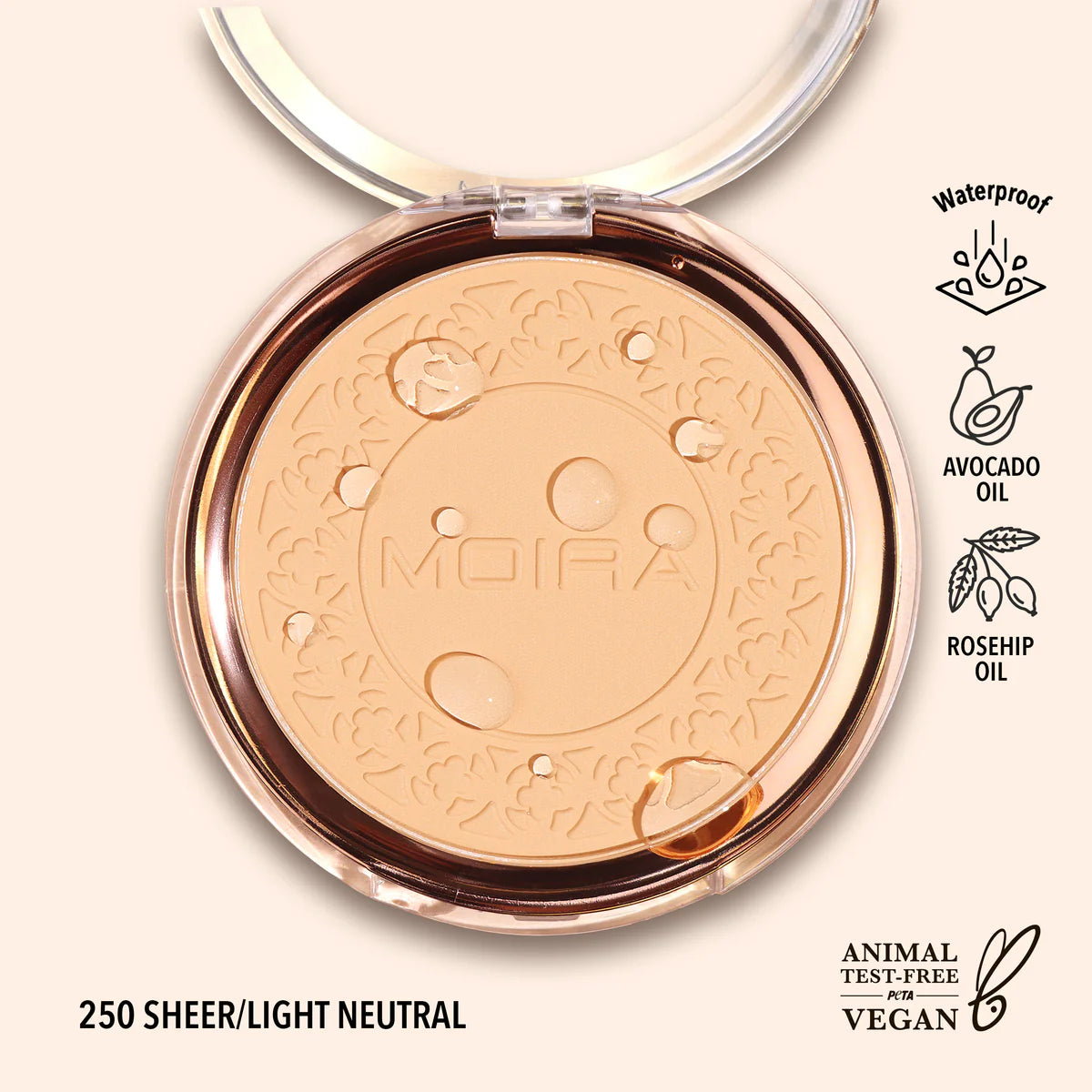 Polvo Compacto Soft Focus Waterproof - 250 Light Neutral