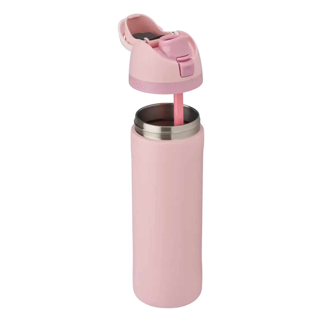 Owala 24oz FreeSip Stainless Steel Water Bottle - Rose Quartz (Rosa)