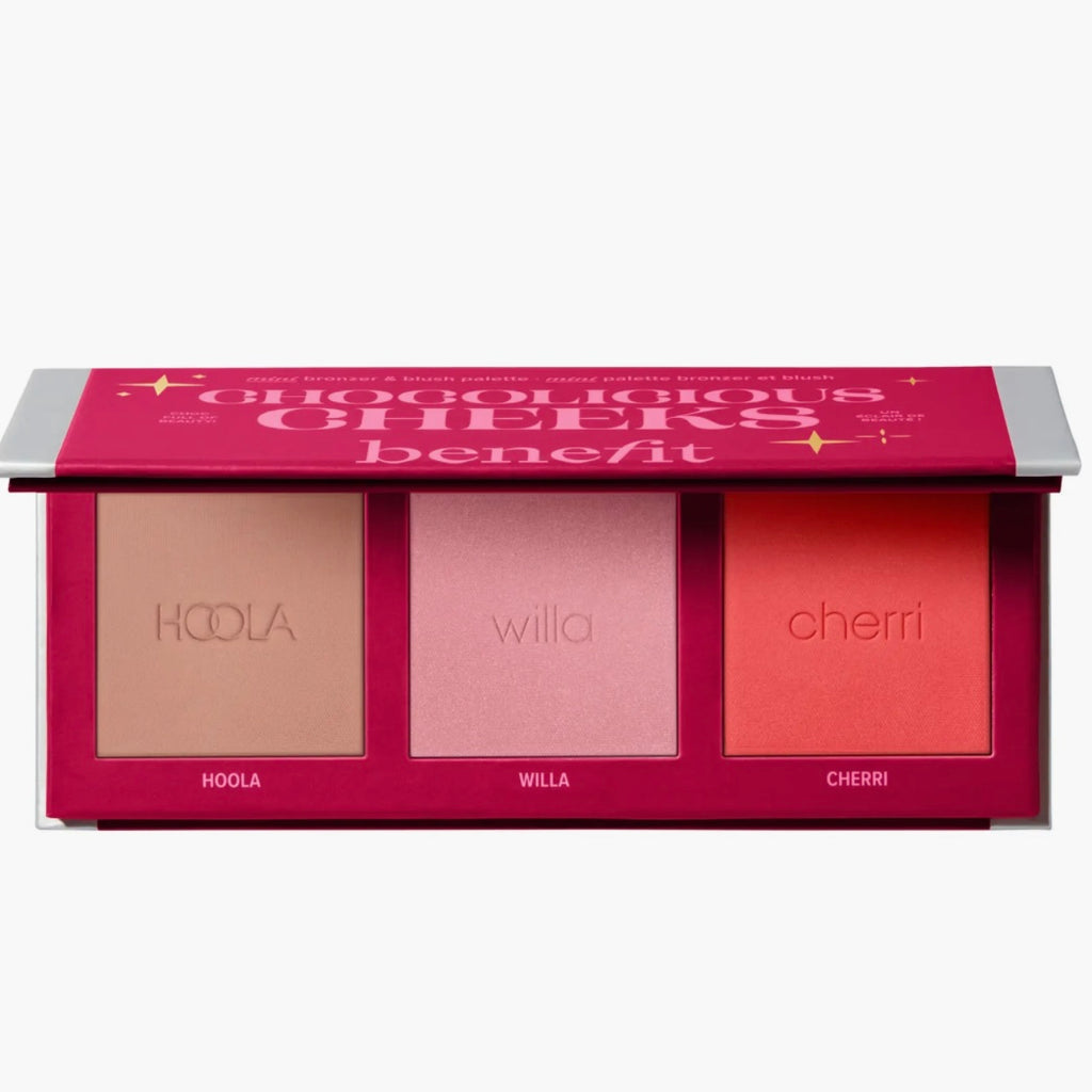 Chocolicious Cheeks Mini Bronzer & Blush Holiday Palette